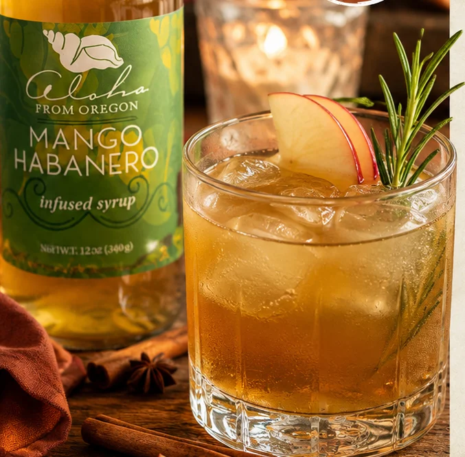 Spiced Mango Old Fashioned