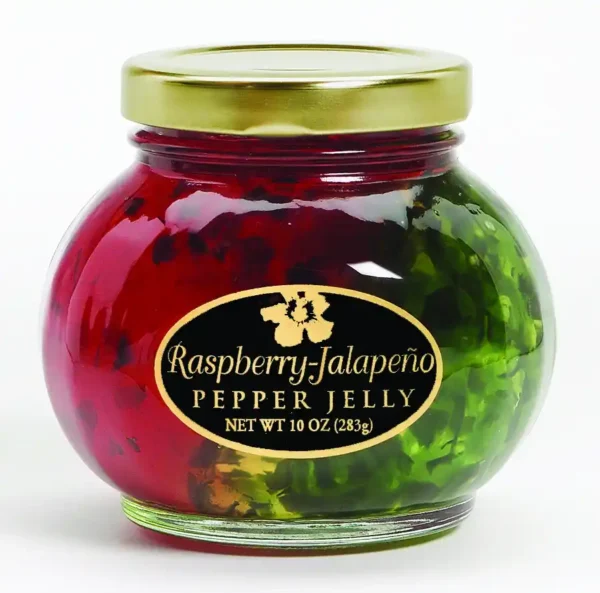 Raspberry/Jalapeño Split
